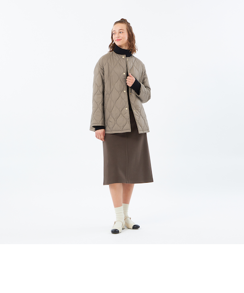 WEB&一部店舗】リバーシブルキルティングコート