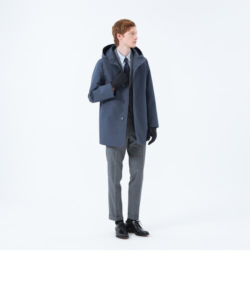 3層ブロードボンディング WELLINGTON HOOD short「ウェリントンフード