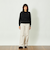 GREY LABEL コットンウールニットポロ