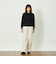 GREY LABEL コットンウールニットポロ