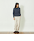 GREY LABEL コットンウールニットポロ