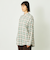 GREY LABEL オンブレチェックシャツ