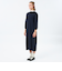 【25年秋冬モデル】Cleric Collar Knit サックワンピース