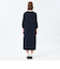 【25年秋冬モデル】Cleric Collar Knit サックワンピース