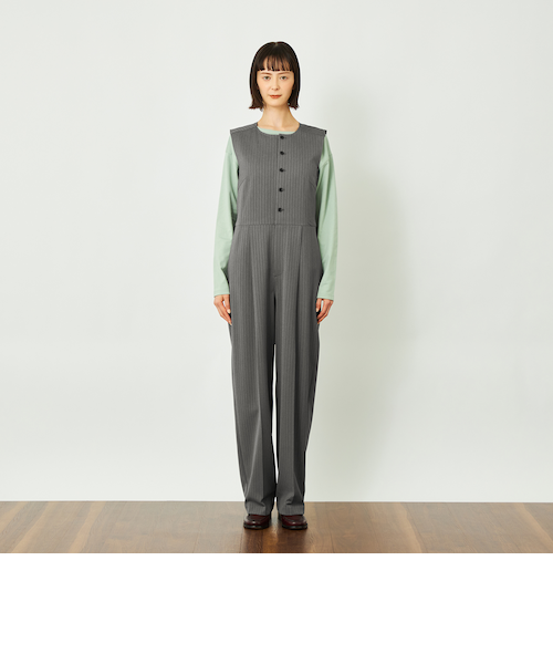 GREY LABEL ノーカラージャンプスーツ｜マッキントッシュ