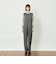 GREY LABEL ノーカラージャンプスーツ