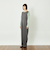 GREY LABEL ノーカラージャンプスーツ