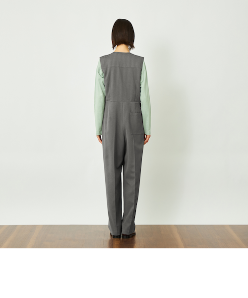 GREY LABEL ノーカラージャンプスーツ｜マッキントッシュ