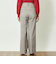 GREY LABEL タックプリーツワイドパンツ