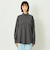 GREY LABAL ウールストライプオフィサーシャツ