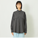 GREY LABAL ウールストライプオフィサーシャツ