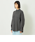GREY LABAL ウールストライプオフィサーシャツ