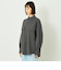 GREY LABAL ウールストライプオフィサーシャツ