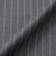 GREY LABAL ウールストライプオフィサーシャツ