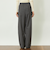 GREY LABEL ウールストライプイージーパンツ