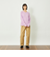GREY LABEL ファインコットンVネックニット