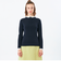 【LEE11月号掲載/蛯原友里さん着用】【2025年秋冬モデル】Cleric Collar Knit グリッター