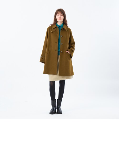 WELBURY（ウェルベリー）】ウールメルトン製｜マッキントッシュ