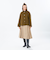 【LEE11月号掲載/蛯原友里さん着用】【一部予約販売】【WELBURY NO COLLAR SHORT（ウェルベリーノーカラーショート）】ウールメルトン製