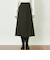 GREY LABEL ウールフラノラップスカート
