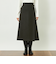 GREY LABEL ウールフラノラップスカート