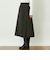 GREY LABEL ウールフラノラップスカート