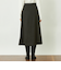 GREY LABEL ウールフラノラップスカート