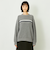GREY LABEL ローゲージラインニット