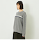 GREY LABEL ローゲージラインニット