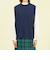 サイドボタンニットベスト