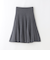 【WEB&一部店舗限定】フレアプリーツニットスカート