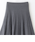 【WEB&一部店舗限定】フレアプリーツニットスカート