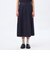 【LEE4月号/蛯原友里さん着用】コットンデニムプリーツスカート