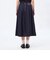【LEE4月号/蛯原友里さん着用】コットンデニムプリーツスカート