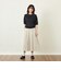 GREY LABEL ボイルチェックタックスカート