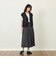 GREY LABEL ボイルチェックタックスカート