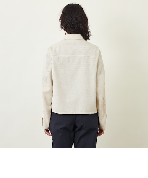 マッキントッシュフィロソフィー　HARLTON ドライタッチオックス　ジャケット GREY LABEL ドライタッチオックス スタンドカラージャケット