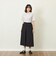GREY LABEL ドライタッチオックス フロントタックスカート