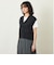 GREY LABEL ペーパーヤーンニットベスト