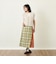 GREY LABEL O'NEIL OF DUBLIN リネンキルトスカート