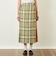 GREY LABEL O'NEIL OF DUBLIN リネンキルトスカート