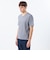 VネックTシャツ 36Gノードシールドハニカム