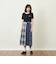 GREY LABEL O'NEIL OF DUBLIN リネンプリーツスカート