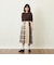 GREY LABEL O'NEIL OF DUBLIN リネンプリーツスカート