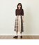 GREY LABEL O'NEIL OF DUBLIN リネンプリーツスカート