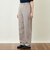 GREY LABEL リネンコットンヘリンボン　ワイドパンツ