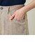 GREY LABEL リネンコットンヘリンボン　ワイドパンツ