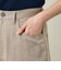 GREY LABEL リネンコットンヘリンボン　ワイドパンツ