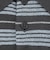 【GREY LABEL】リネンミックスボーダーポロニット