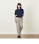 GREY LABEL リネンミックスポロニット
